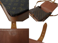 画像をギャラリービューアに読み込む, LouisVuitton ルイヴィトン カルトシエールMM ショルダーバッグ M51253 SL 0950 モノグラム ブラウン 良品 中古 65052