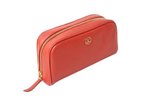 Load image into Gallery viewer, CHANEL シャネル ポーチ マルチケース ココマーク 8番台 イタリア製 レザー レッド ゴールド金具 美品 中古 65057