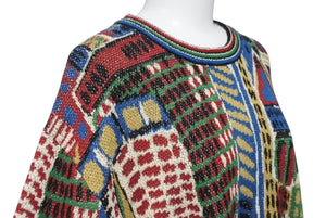 極美品 Supreme シュプリーム×MISSONI ニット・セーター マルチカラー コットン ポリエステル サイズM 中古 4b006506