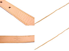 画像をギャラリービューアに読み込む, LOUIS VUITTON ルイヴィトン ショルダーストラップ TH066 バギー用 ベージュ ヌメ革 全長125 美品 中古 65060