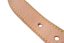 画像をギャラリービューアに読み込む, LOUIS VUITTON ルイヴィトンバギー用ショート ヌメ革ストラップ ベージュ 全長71cm 美品 中古 65061