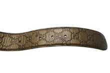 Load image into Gallery viewer, GUCCI グッチ ハートGGバックル ベルト 245856 214351 レザー カーキ ゴールド金具 サイズ95/38 良品 中古 65068