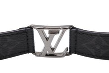 画像をギャラリービューアに読み込む, LOUIS VUITTON ルイヴィトン ブレスレット ブラスレ ホッケンハイム M6295 ブラック ガンメタリックシルバー金具 良品 中古 65070