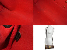 画像をギャラリービューアに読み込む, LOUIS VUITTON ルイヴィトン エヴァ ショルダーバッグ N55213 ダミエ エベヌ ブラウン ゴールド金具 美品 中古 65072