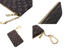 画像をギャラリービューアに読み込む, LouisVuitton ルイヴィトン ポシェット クレ モノグラム ミニコインケース M95230 ブラウン 美品 中古 65074