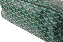 Load image into Gallery viewer, 新品未使用 GOYARD ゴヤール サンルイPM トートバッグ STLOUIPMLTY09CL09P PVCコーティングキャンバス グリーン 中古 65082