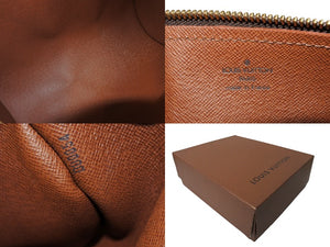 極美品 LouisVuitton ルイヴィトン パピヨン26 コムデギャルソンコラボ M40266 DU0054 2004年製 ブラウン ゴールド金具 中古 65088