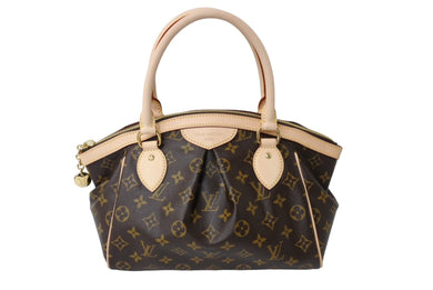 極美品 LOUISVUITTON ルイヴィトン ティヴォリPM ハンドバッグ M40143 VI0059 モノグラム キャンバス レザー 中古 65089