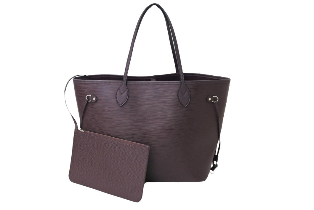 LouisVuitton ルイヴィトン ネヴァーフルMM エピ トートバッグ M40955 CA5113 プリュンヌローズプードル 中古 美品 65092