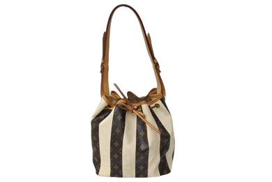 LouisVuitton ルイヴィトン プチノエ レイユール ハンドバッグ M40564 AR3191 モノグラムレイユールキャンバス 美品 中古 65094