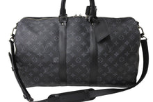 Load image into Gallery viewer, 極美品 LouisVuitton ルイヴィトン キーポルバンドリエール45 M40569 MB2129 モノグラムエクリプスキャンバス レザー 中古 65095