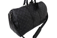 Load image into Gallery viewer, 極美品 LouisVuitton ルイヴィトン キーポルバンドリエール45 M40569 MB2129 モノグラムエクリプスキャンバス レザー 中古 65095