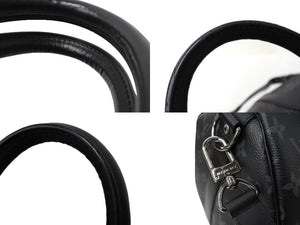 極美品 LouisVuitton ルイヴィトン キーポルバンドリエール45 M40569 MB2129 モノグラムエクリプスキャンバス レザー 中古 65095