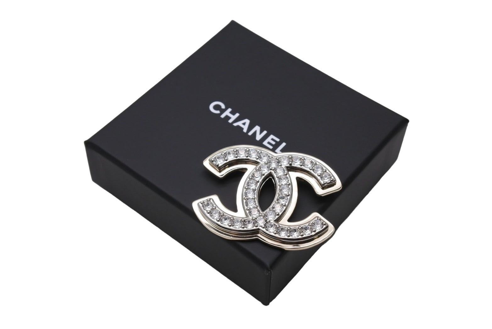 極美品 CHANEL シャネル ブローチ ココマーク アクセサリー ライン 