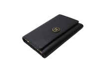 Load image into Gallery viewer, CHANEL シャネル キーケース ココマーク 8番台 2003年 カーフレザー ブラック ゴールド金具 美品 中古 65115