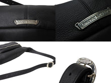 Load image into Gallery viewer, 極美品 CHROMEHEARTS クロムハーツ SNAT PACK XL スナットパック ウエストポーチ ボディーバッグ レザー シルバー925 中古 65128