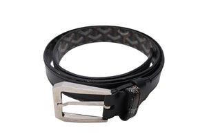 GOYARD ゴヤール フレガット ベルト SUT 020181 フランス製 PVCコーティングキャンバス レザー ブラック 美品 中古 65131