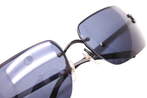 CHANEL シャネル サングラス メガネ ココマーク ラインストーン 4092-B イタリア製 ブラック サイズ62◻︎15 美品 中古 65132