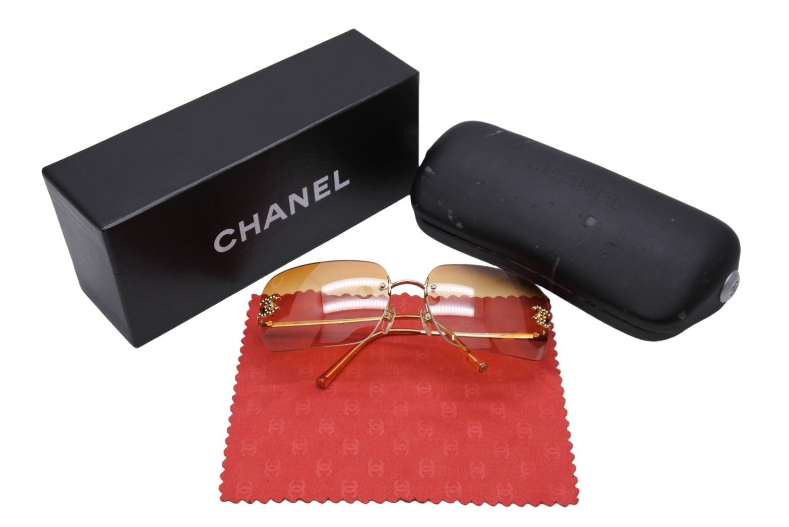 極美品 CHANEL シャネル サングラス メガネ ココマーク