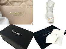 Load image into Gallery viewer, CHANEL シャネル シャネル22 チェーン 2WAY ショルダーバッグ AS3980 ホワイト カーフスキン ロゴ ココマーク ゴールド金具 ランダム 美品 中古 65147