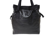 Load image into Gallery viewer, 極美品 BALENCIAGA バレンシアガ Army スモール トートバッグ 2024春夏 644040 1000 R 620318 ラムスキン ブラック 中古 65152