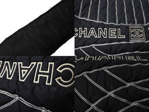 CHANEL シャネル スポーツライン ナイロン ショルダーバッグ 10番台 ブラック ココマーク ロゴ 美品 中古 65154