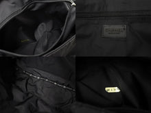 Load image into Gallery viewer, CHANEL シャネル スポーツライン ナイロン ショルダーバッグ 10番台 ブラック ココマーク ロゴ 美品 中古 65154