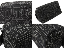 画像をギャラリービューアに読み込む, 極美品 LOUIS VUITTON ルイヴィトン スノー カプセル コレクション ドップキット クラッチバッグ M21435 ブラック 中古 65156