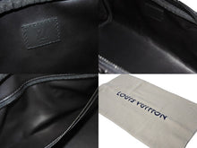 画像をギャラリービューアに読み込む, 極美品 LOUIS VUITTON ルイヴィトン スノー カプセル コレクション ドップキット クラッチバッグ M21435 ブラック 中古 65156