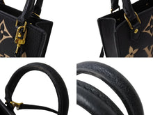 画像をギャラリービューアに読み込む, LOUIS VUITTON ルイヴィトン モノグラム アンプラント プティット サックプラ 2WAY ハンドバッグ M57937 IC ブラック カーフスキン ショルダー 美品 中古 65158
