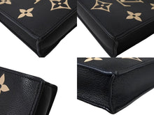 画像をギャラリービューアに読み込む, LOUIS VUITTON ルイヴィトン モノグラム アンプラント プティット サックプラ 2WAY ハンドバッグ M57937 IC ブラック カーフスキン ショルダー 美品 中古 65158