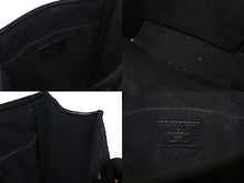 画像をギャラリービューアに読み込む, LOUIS VUITTON ルイヴィトン モノグラム アンプラント プティット サックプラ 2WAY ハンドバッグ M57937 IC ブラック カーフスキン ショルダー 美品 中古 65158