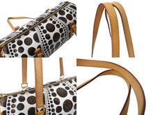 Load image into Gallery viewer, LOUIS VUITTON ルイヴィトン パピヨンGM ハンドバッグ 草間彌生 パンプキンドット M40687 ゴールド金具 美品 中古 65160