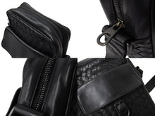 Load image into Gallery viewer, BOTTEGAVENETA ボッテガヴェネタ ショルダーバッグ イントレチャート 113092 V4651 1000 ブラック レザー 美品 中古 65161