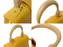 画像をギャラリービューアに読み込む, Goyard ゴヤール サイゴンPM 2WAYショルダーバッグ ハンドバッグ ゴヤールディンキャンバス ウッド イエロー 美品 中古 65164