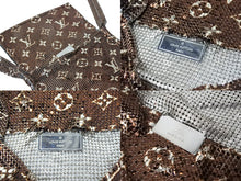 画像をギャラリービューアに読み込む, 極美品 LOUIS VUITTON ルイヴィトン 03SS モノグラム メッシュ フランシス ショルダーバッグ ゴールド M92288 ロゴ 中古 65176