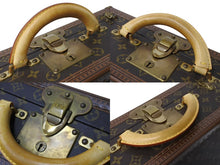 画像をギャラリービューアに読み込む, LOUIS VUITTON ルイヴィトン モノグラム コトヴィル40 トランク ハードケース ブラウン M21424 良品 中古 65178