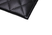 Load image into Gallery viewer, 極美品 CHANEL シャネル マトラッセ カードケース ブラック キャビアスキン ココマーク ランダム ロゴ 小物 ウォレット 中古 65179