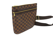 画像をギャラリービューアに読み込む, 極美品 LOUIS VUITTON ルイ ヴィトン ダミエ ポシェット ボスフォール ショルダーバッグ N51111 キャンバス ブラウン 中古 65183