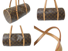 画像をギャラリービューアに読み込む, LOUISVUITTON ルイヴィトン パピヨン30 ハンドバッグ M51385 モノグラムキャンバス ブラウン ゴールド金具 美品 中古 65184