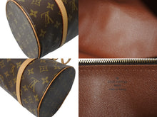 画像をギャラリービューアに読み込む, LOUISVUITTON ルイヴィトン パピヨン30 ハンドバッグ M51385 モノグラムキャンバス ブラウン ゴールド金具 美品 中古 65184
