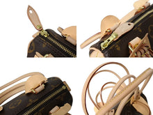 Load image into Gallery viewer, 新品同様 LOUIS VUITTON ルイヴィトン COMME des GARCONS 2008年 ミニスピーディ ルイヴィトン at コム デ ギャルソン カスタマイズ ブラウン M40267 中古 65187