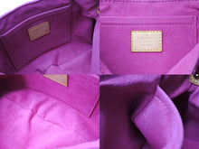 画像をギャラリービューアに読み込む, LouisVuitton ルイヴィトン ミニプリーティ ショルダーバッグ M95216 フューシャ モノグラムデニムキャンバス 美品 中古 65190