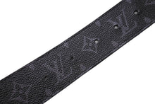 Load image into Gallery viewer, LOUISVUITTON ルイヴィトン サンチュール LVイニシアル リバーシブル ベルト M0157T モノグラムエクリプス 85/34 美品 中古 65193