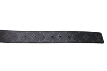 Load image into Gallery viewer, LOUISVUITTON ルイヴィトン サンチュール LVイニシアル リバーシブル ベルト M0157T モノグラムエクリプス 85/34 美品 中古 65193