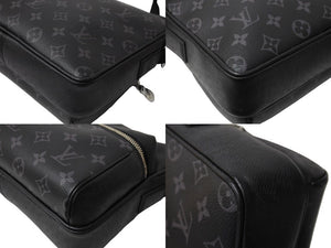 極美品 LOUIS VUITTON ルイ ヴィトン エクリプス アウトドア メッセンジャーPM ショルダーバッグ M30233 ブラック 中古 65194