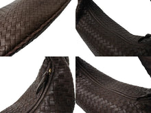 Load image into Gallery viewer, BOTTEGAVENETA ボッテガヴェネタ イントレチャート ワンショルダーバッグ 115654 V0013 2040 ラムスキン ゴールド金具 美品 中古 65197