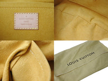 画像をギャラリービューアに読み込む, LOUIS VUITTON ルイヴィトン ミニプリーティ ハンドバッグ M95050 モノグラム デニム レザー ゴールド金具 美品 中古 65199
