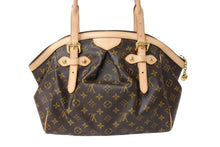 画像をギャラリービューアに読み込む, 新品同様 LOUISVUITTON ルイヴィトン ティボリGM ショルダーバッグ ハンドバッグ M40144 ブラウン ゴールド金具 中古 65200