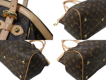 画像をギャラリービューアに読み込む, 新品同様 LOUISVUITTON ルイヴィトン ティボリGM ショルダーバッグ ハンドバッグ M40144 ブラウン ゴールド金具 中古 65200